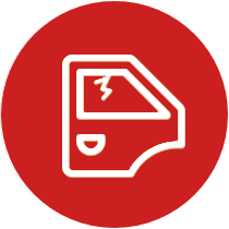 illustratie zijruit met schade